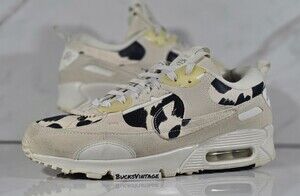 Nike Air Max 90 Futura Cow Print SE FN7170-133 Women’s Size 10 | Mens Size 8.5